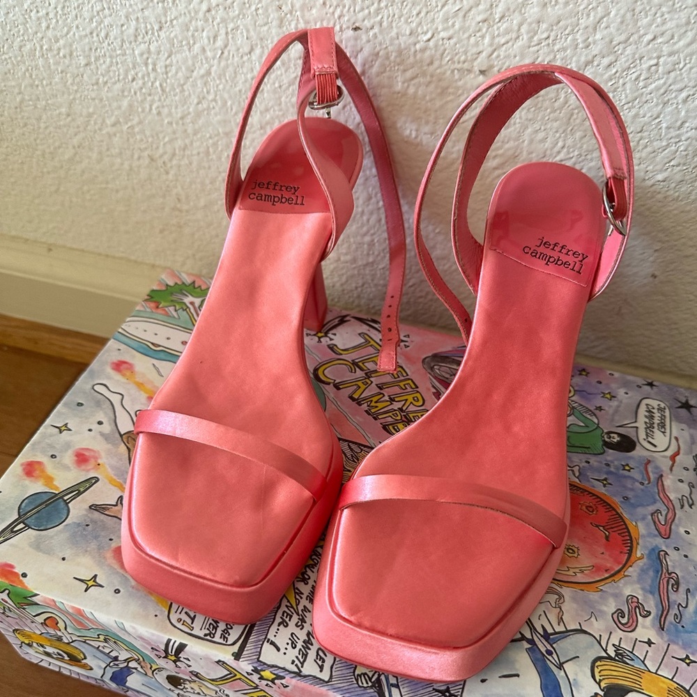 JEFFREY CAMPBELL AMERICA HEELS ROSE